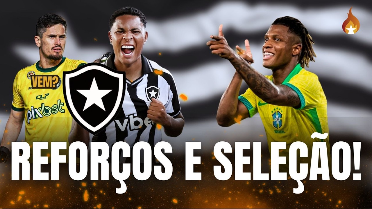 DIREITOS DE IMAGEM ATRASADOS | CAIO ROQUE CHEGOU NO BOTAFOGO | PROPOSTA POR TADEU | DANILO &Eacute; SELE&Ccedil;&Atilde;O