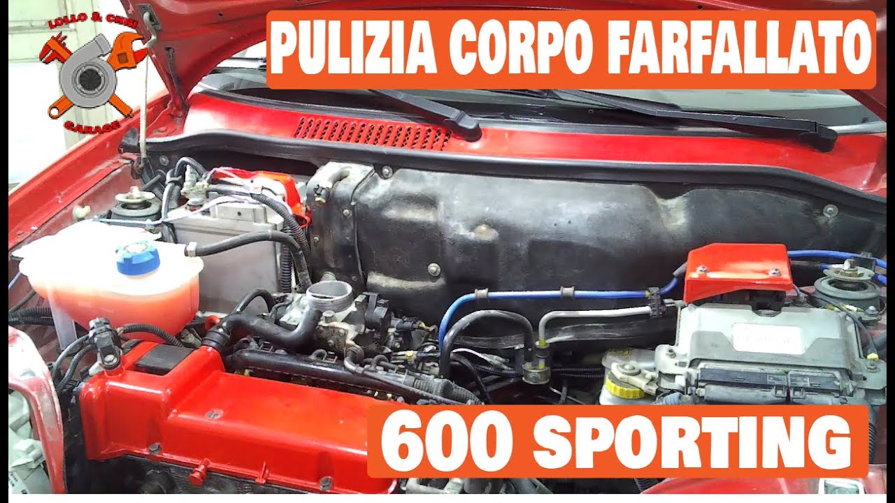 Pulizia corpo farfallato fai da te | 600 sporting