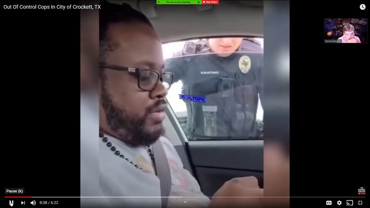 Crockett,Tx.-Police Misconduct 9-30-20