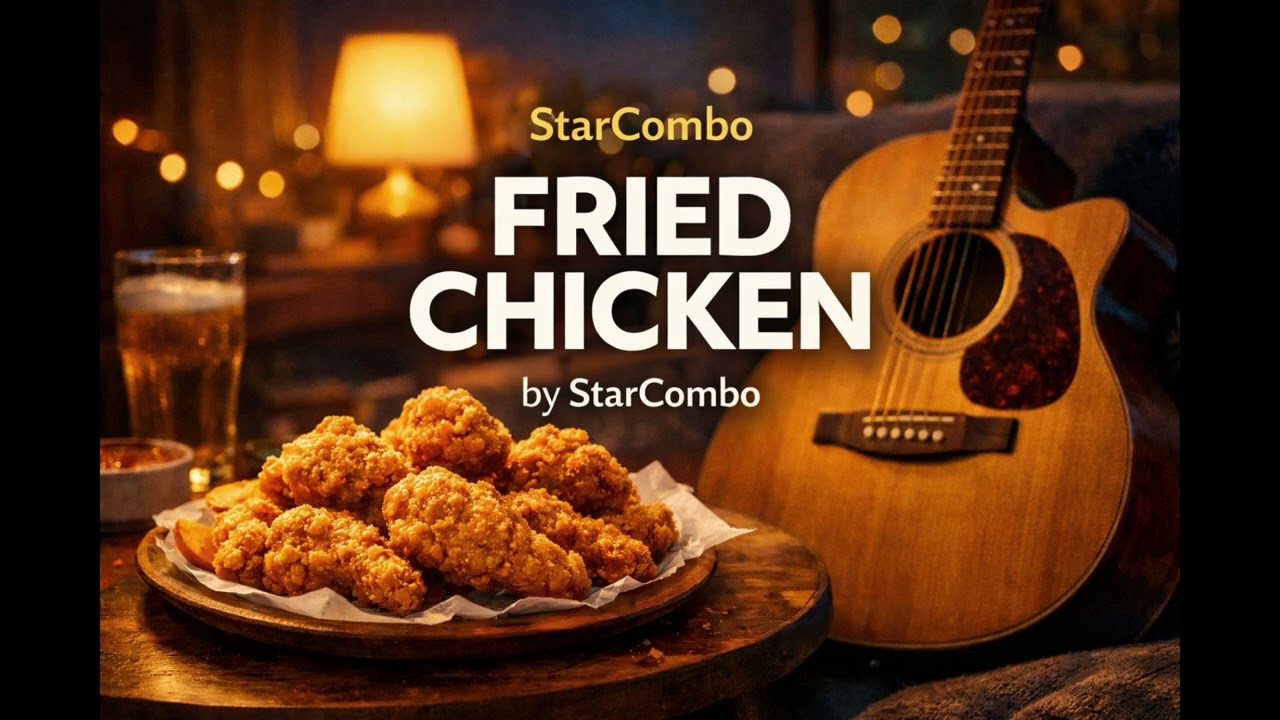 Fried Chicken Song 🍗 | A Comforting Acoustic Night