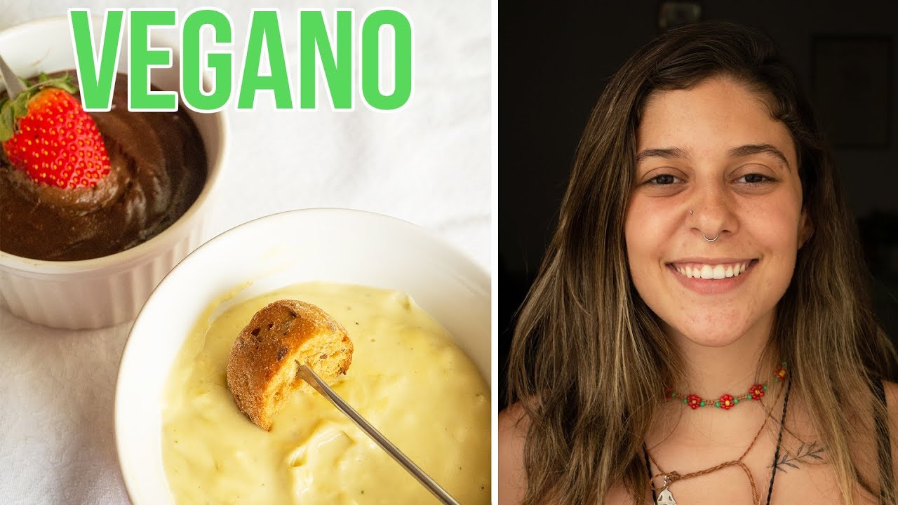 FONDUE VEGANO | QUEIJO E CHOCOLATE!