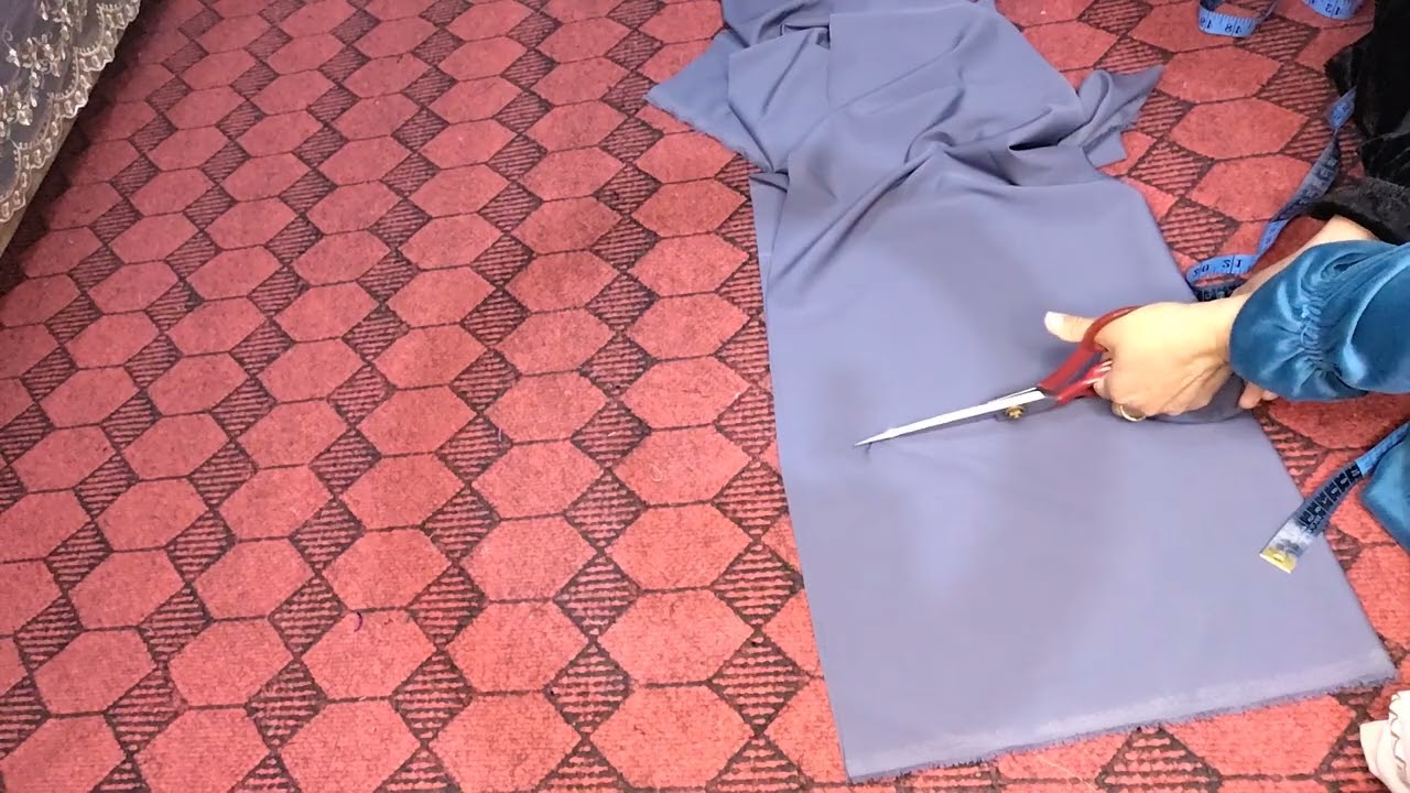 طريقه فصال فستان طفلة مناسبه زكريا 