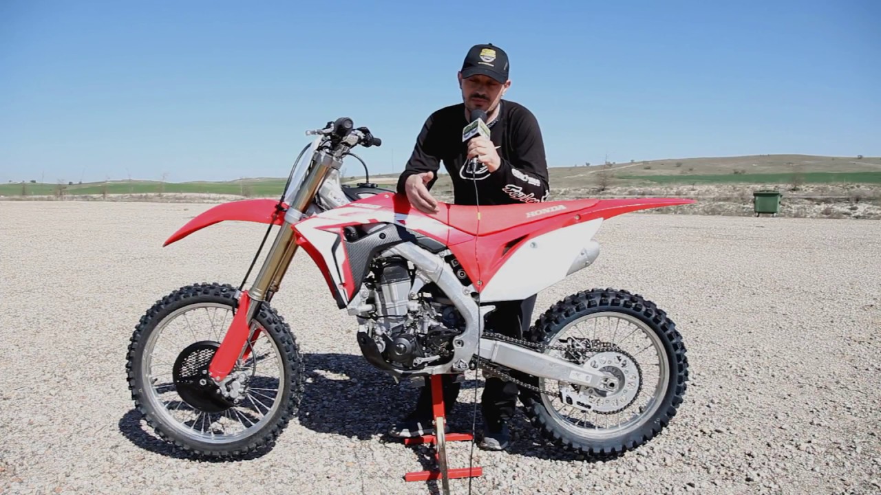 prueba honda crf450 2017