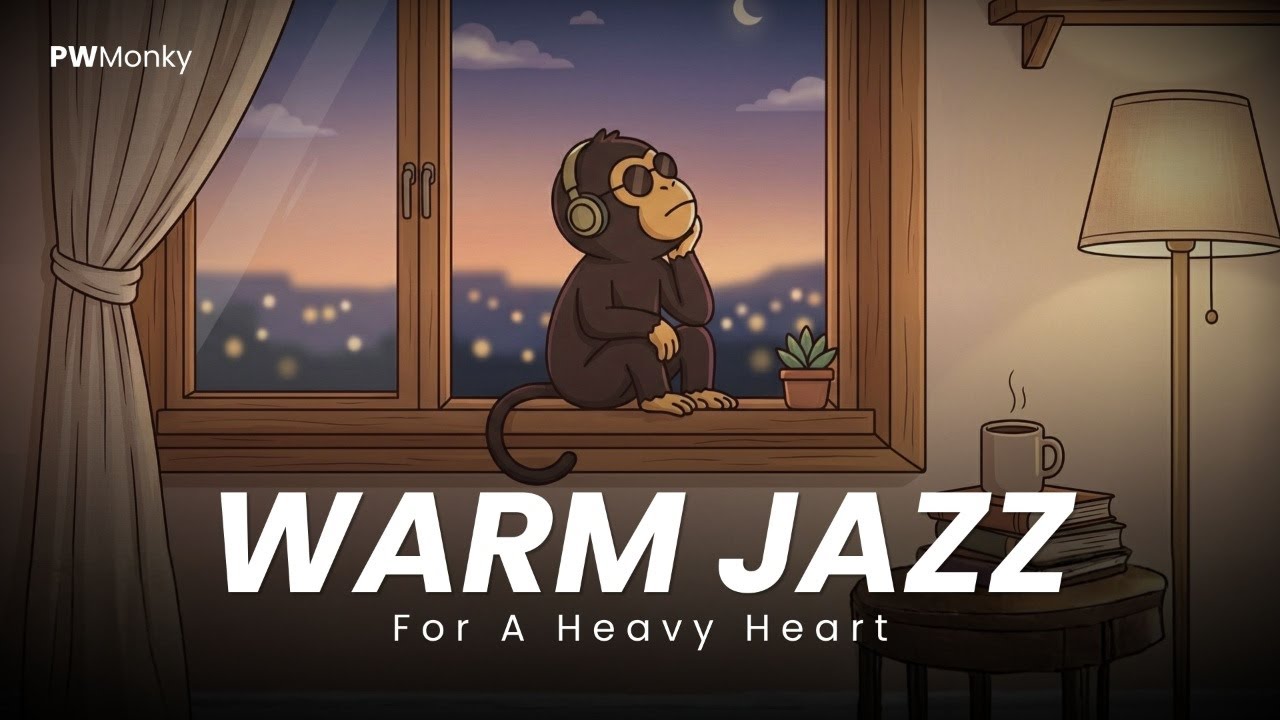 When Life Feels Heavy | Positive Words LoFi Jazz – Encouraging Music for Study, Focus & Healing