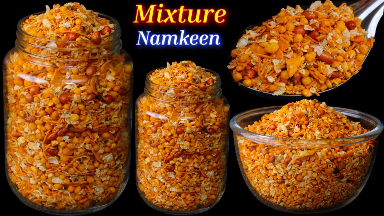 बनते-बनते ही खत्म हो जाएगी ये टेस्टी और क्रिस्पी नमकीन मिक्सचर | Crispy Namkeen Snacks Recipe