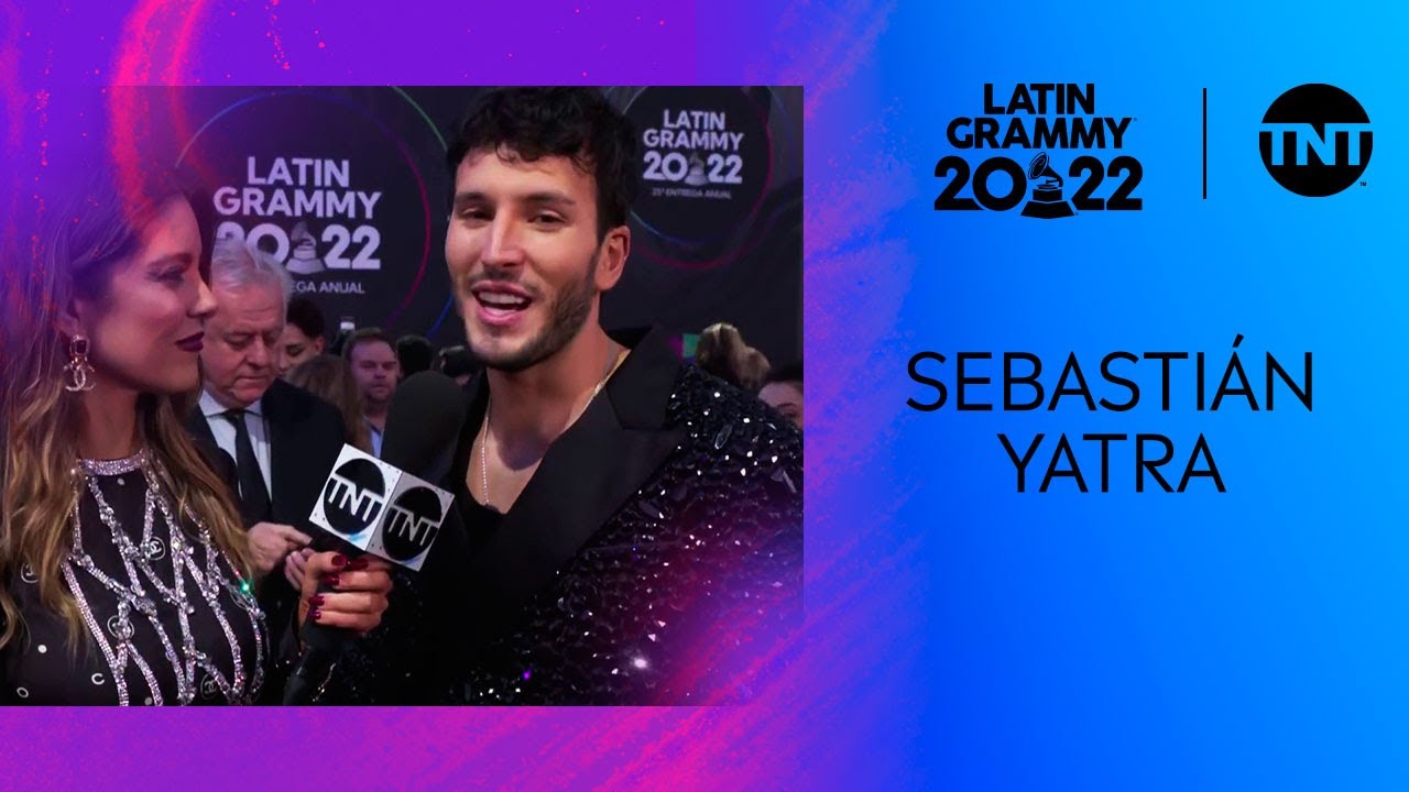 Sebastián Yatra en la alfombra roja de los LATIN GRAMMYS® 2022| #LatinGrammyTNT