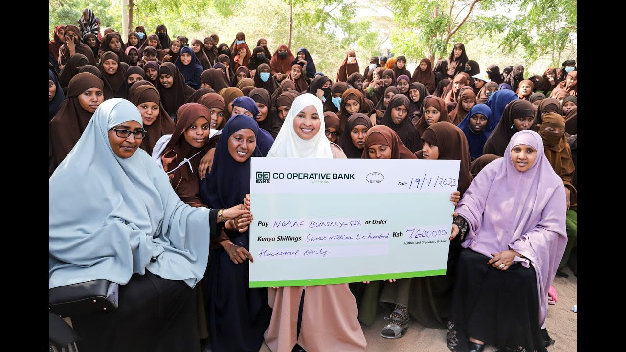 Garissa County Woman Rep Amina Udgoon launches Sh 7.6m bursary fund at Saka Girls Sec