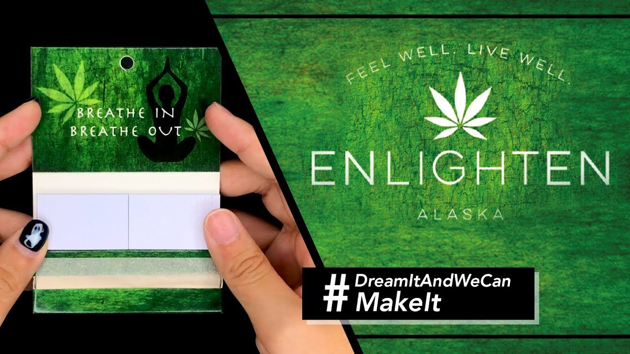 ENLIGHTEN | ALASKA | CUSTOM ROLLING PAPERS | DOPE!