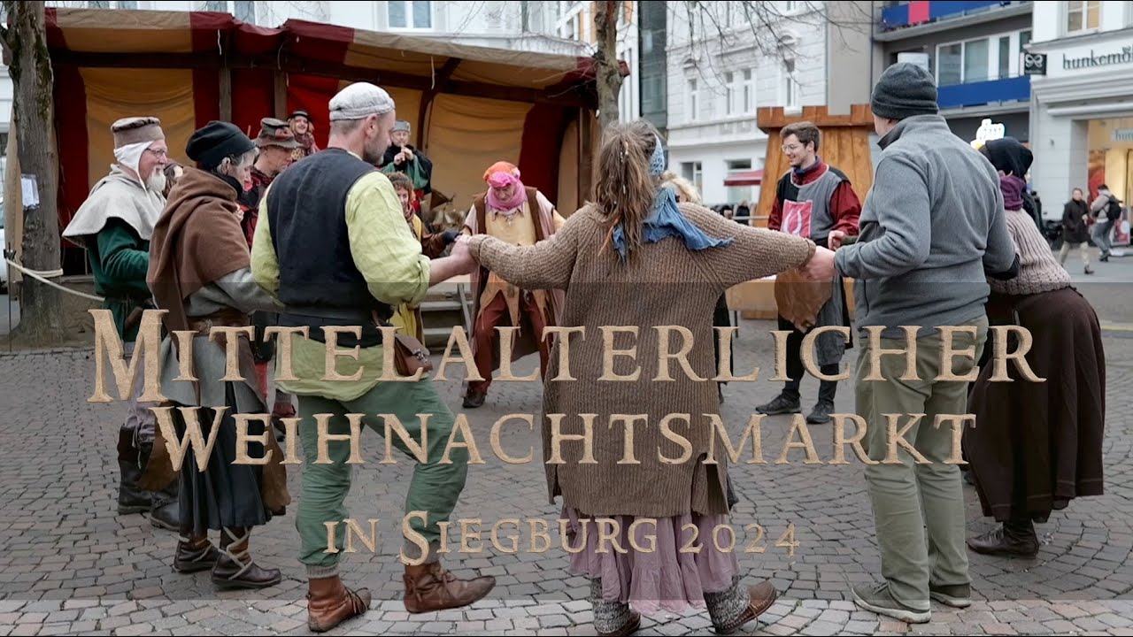 Zeitreise ins Mittelalter: Der Mittelalterliche-Weihnachtsmarkt in Siegburg!