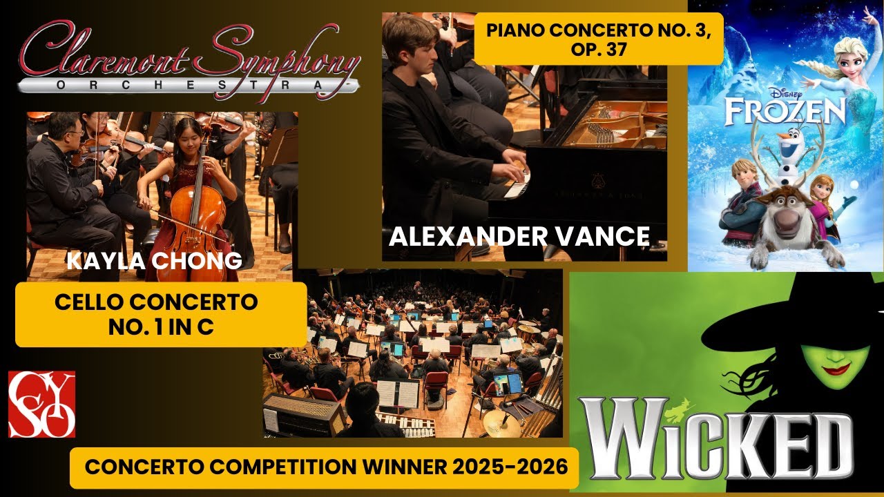 CSO Concerto Competition Winners! Music From Frozen And Wicked!