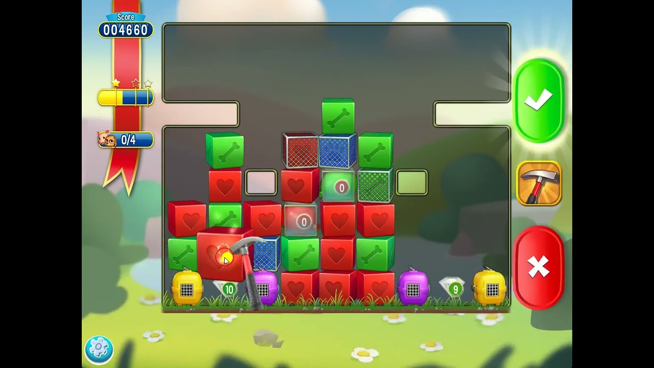 Pet Rescue Saga level 5217 no boosters | PuzzledCubes.site