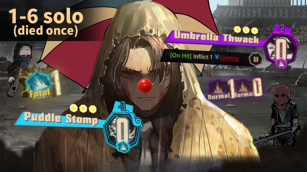 This Id is ABSOLUTELY “BROKEN” : Sunshower Heathcliff 1-6 solo  [Limbus Company]