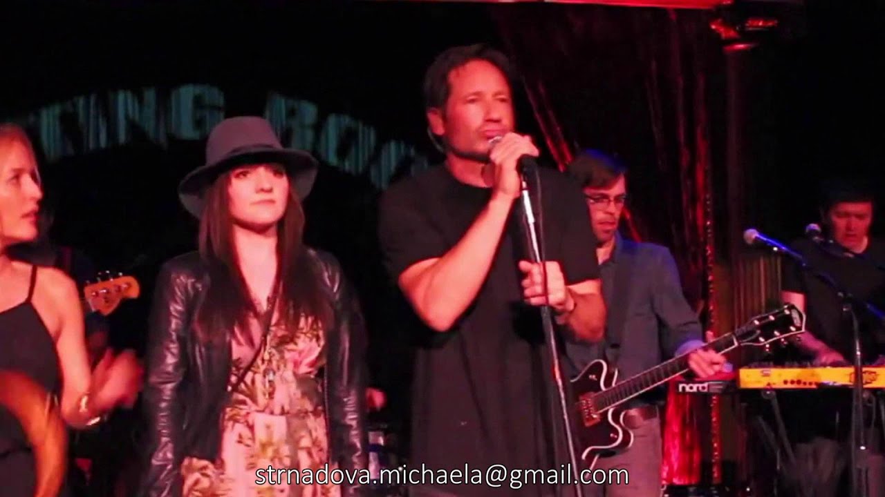 David Duchovny and Gillian Anderson - The Cutting Room Dance version 2016