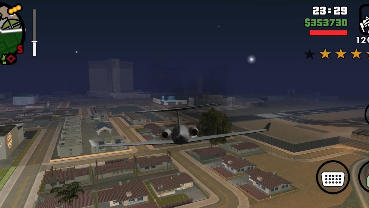 GTA SA-- What happens if you fly over Area 51🛫🙄😱😱😱
