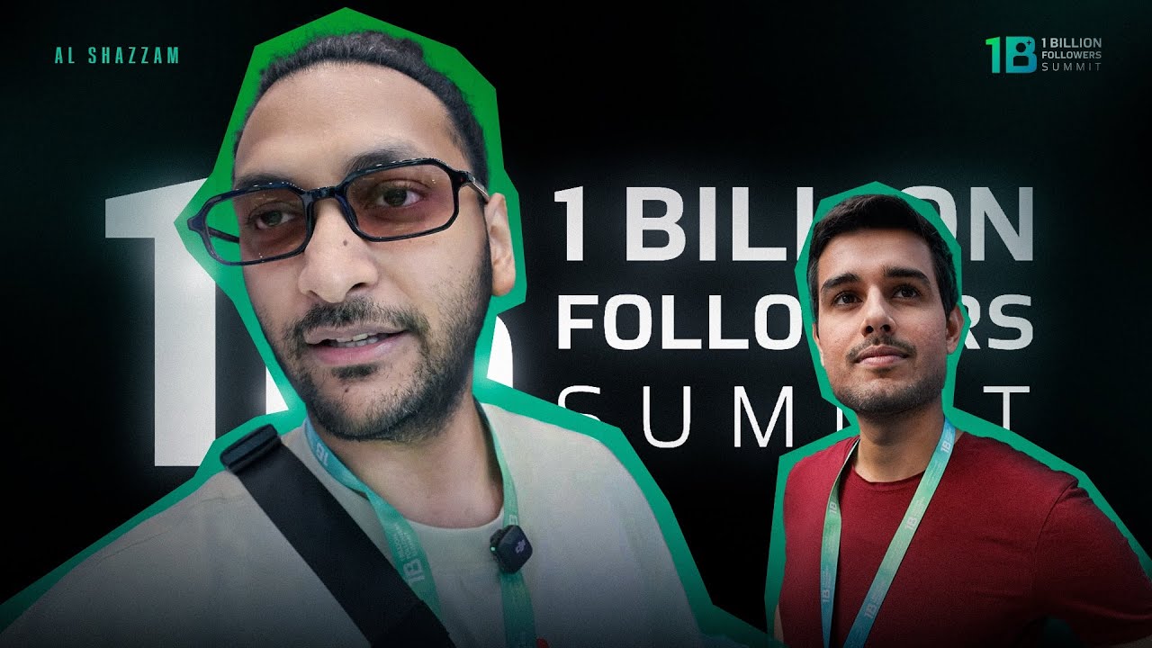 Al Shazzam | 1 Billion Summit 2026 | @mrnigelng | @dhruvrathee | DXB | Malayalam