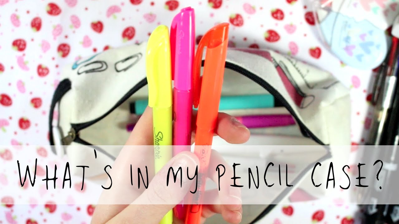 What's in my Pencil Case? | MyGreenCow