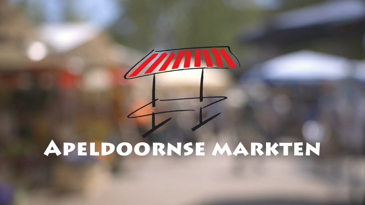 De markt in Apeldoorn