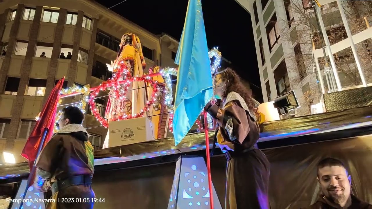 Cabalgata Reyes Magos, Pamplona 2023