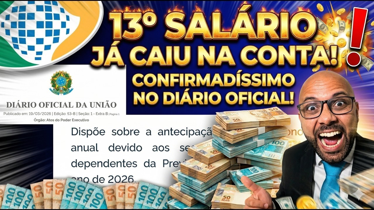 13&ordm; inss URGENTE! O INSS ENCERRA HOJE A DEVOLU&Ccedil;&Atilde;O DE DINHEIRO Aposentado e Pensionistas do INSS