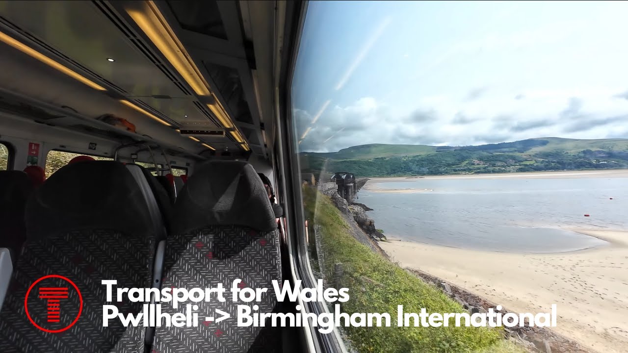 Transport for Wales Full Journey (Pwllheli - Birmingham International)