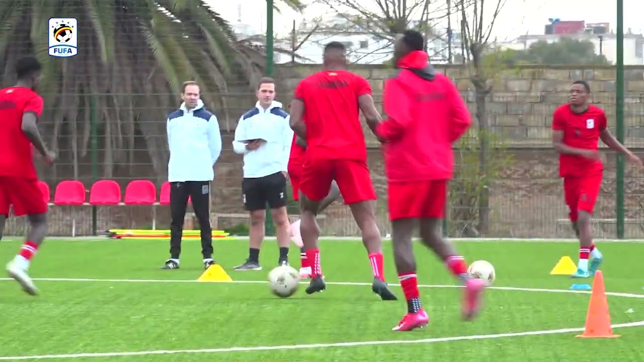Uche, Baba & Lorenzen Boost Uganda Cranes Camp | Join training in Casablanca