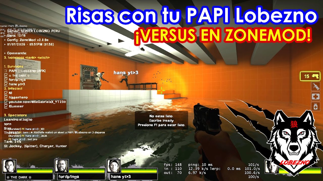 L4D2 EN DIRECTO |JUEGA CON TU PAPI LOBEZNO #left4dead2envivo #left4dead2