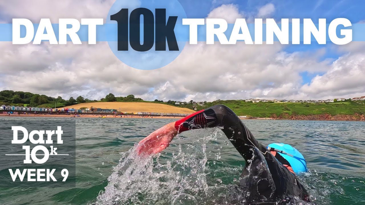 River Dart 10k Swim Training Week 9 | Four miles at Broadsands