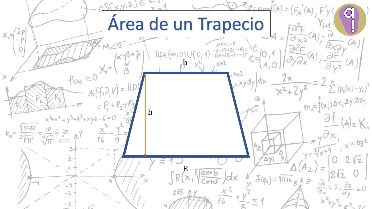 &Aacute;rea del trapecio