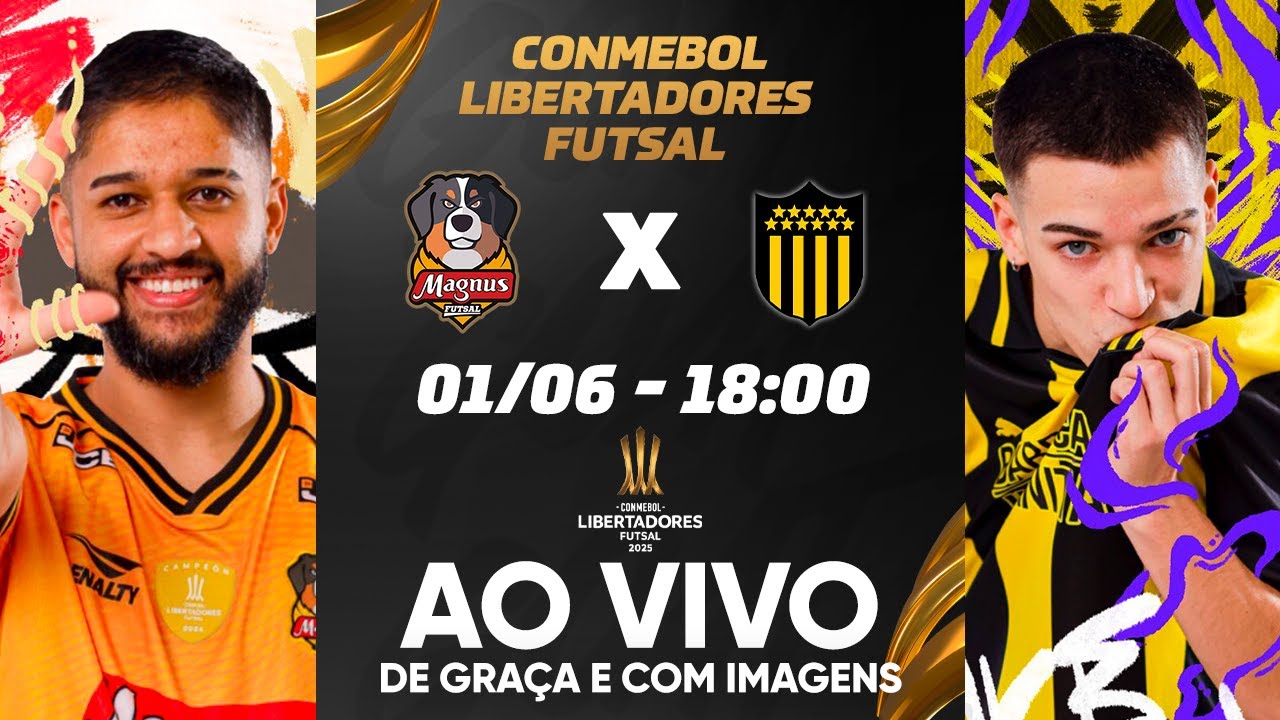 MAGNUS X PEÑAROL | FINAL | CONMEBOL LIBERTADORES FUTSAL | AO VIVO E COM IMAGENS