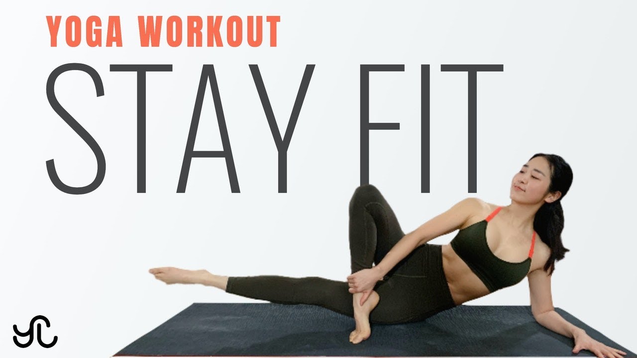 [15 MIN] TOTAL BODY YOGA WORKOUT TO STAY FIT (Quarantine Challenge!) ￼