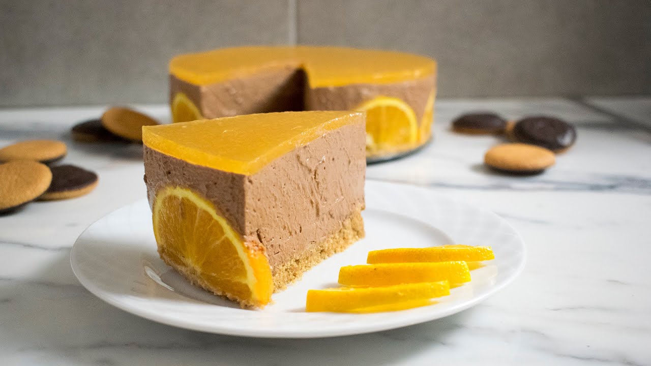 Jaffa Cheesecake - No bake Chocolate Orange Cheesecake