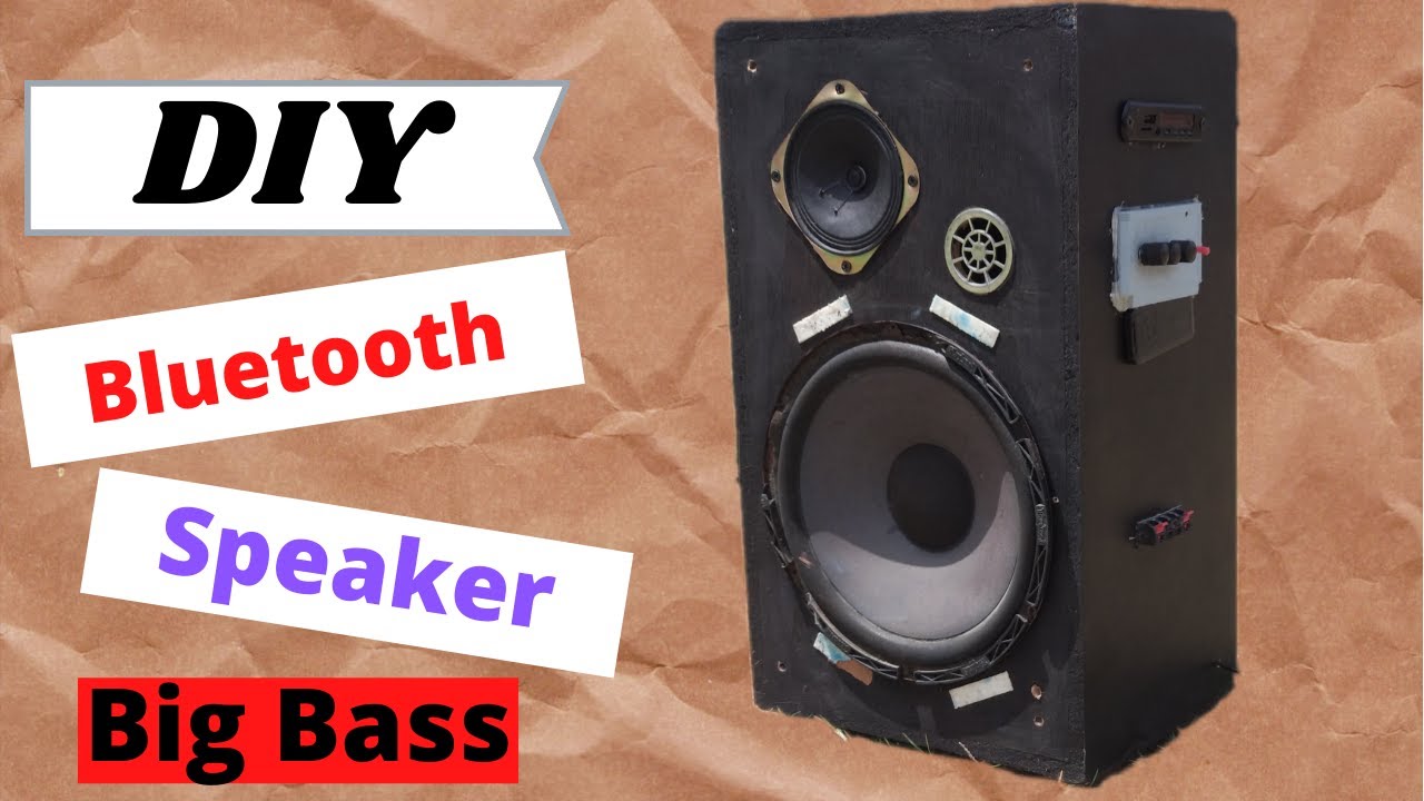 DIY Restoration old speaker into bluetooth speaker |Boom box| Homemade| bluetooth speaker