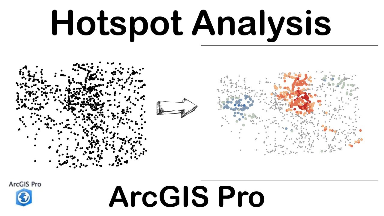 Анализ горячих точек в ArcGIS Pro
