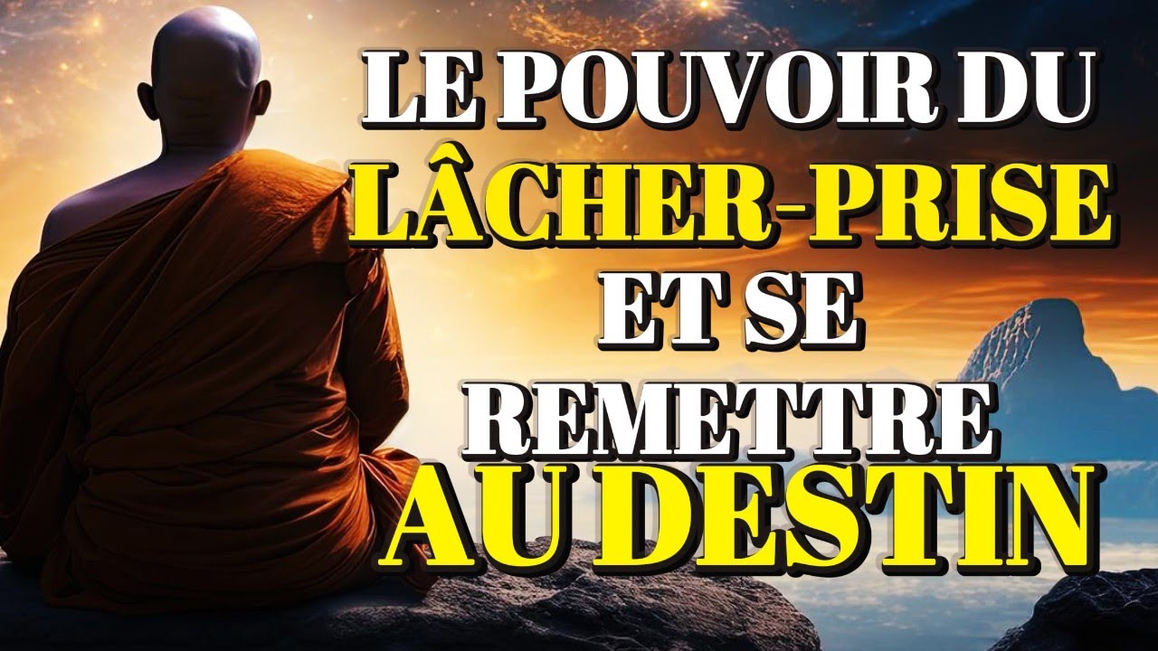 APPRENDRE &agrave; L&Acirc;CHER PRISE et  faire CONFIANCE au DESTIN | SAGESSE BOUDDHISTE