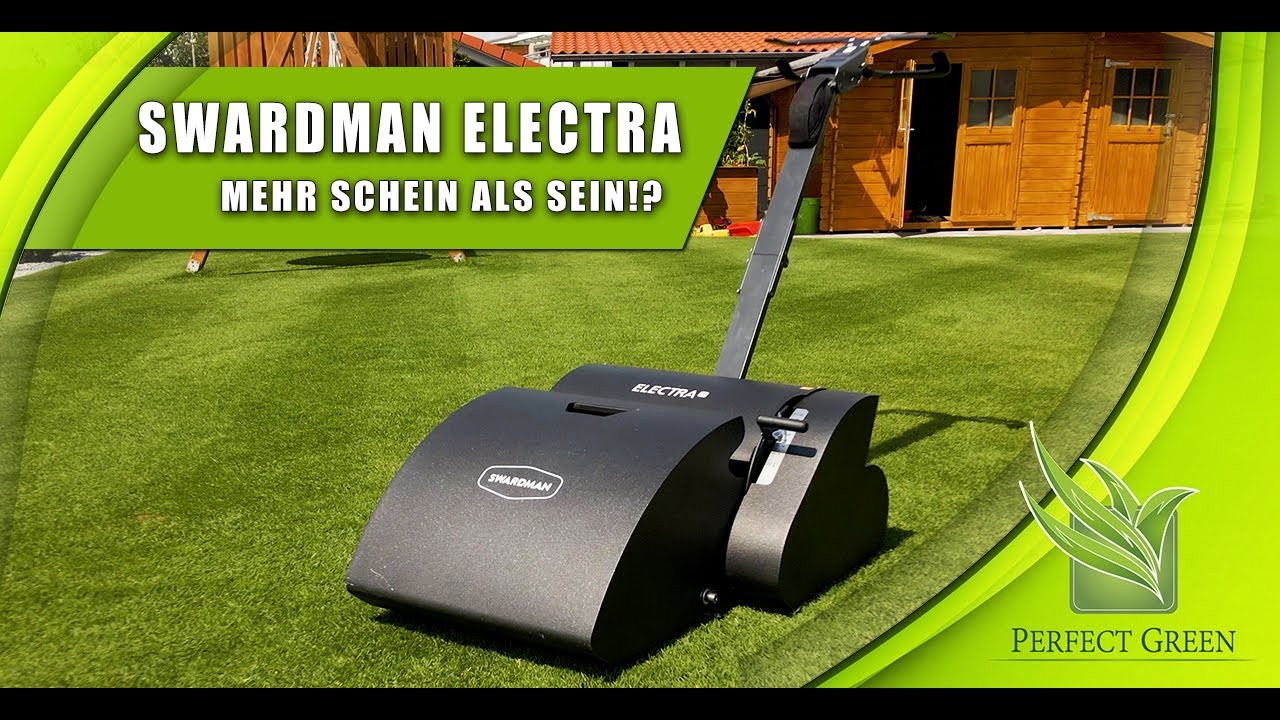 Swardman Electra | Marketing top - Gerät ein Flop!?  |  Test / Review  |  Akku Spindelmäher