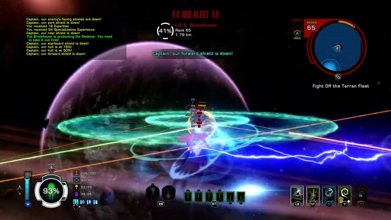 Kuumaarke's brings the Terran Fleet to stop us