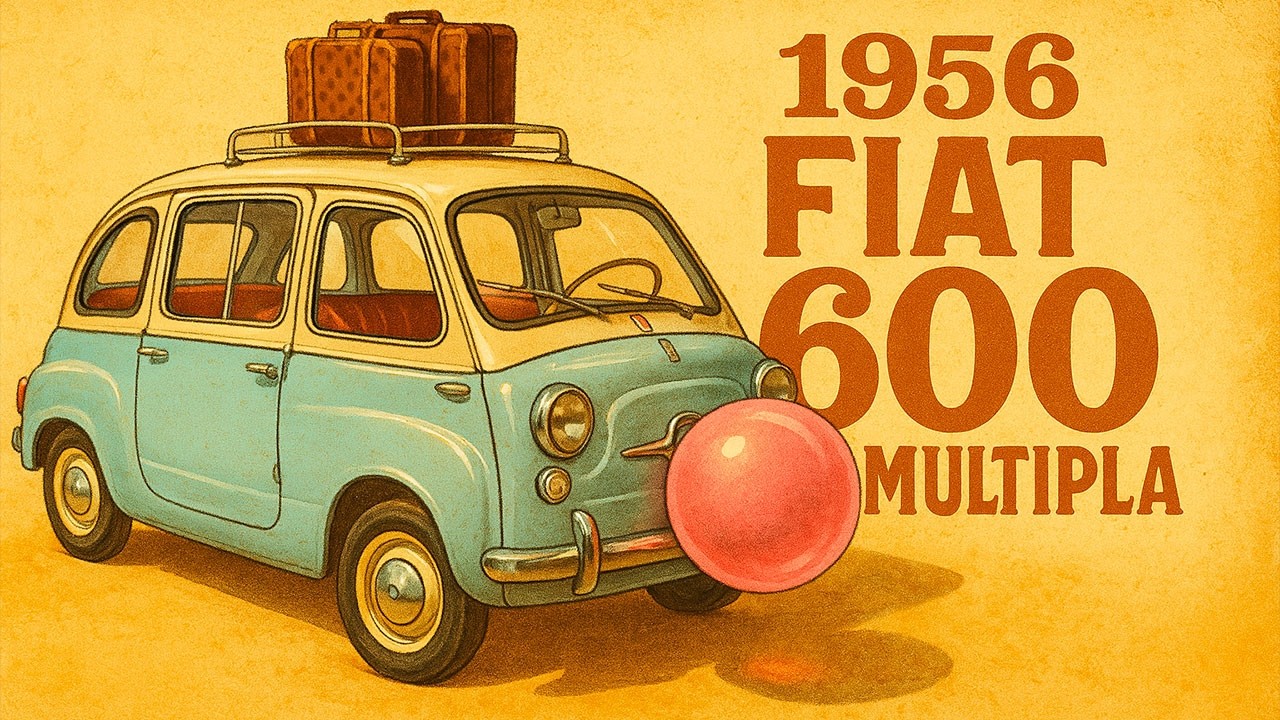 Why the Fiat 600 Multipla Became an Iconic Weird Ride