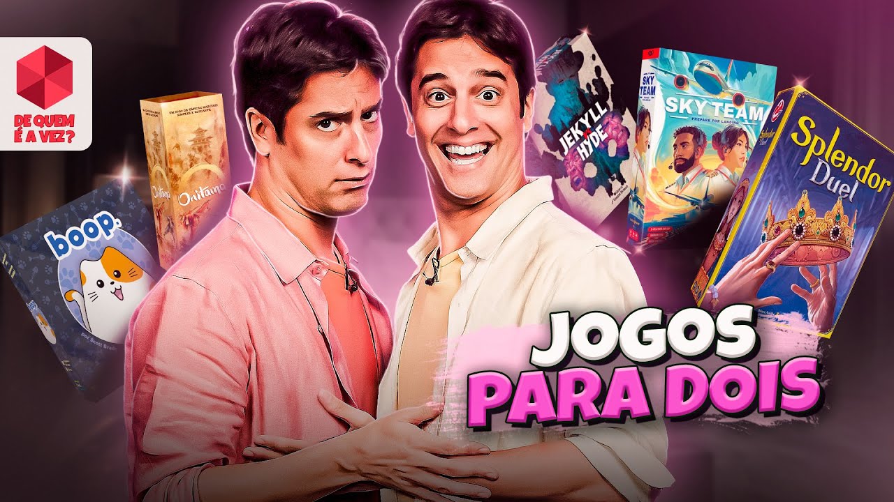 Jogos pra DOIS [MIL E VINTE CINCO] | De Quem é a Vez? - Indica