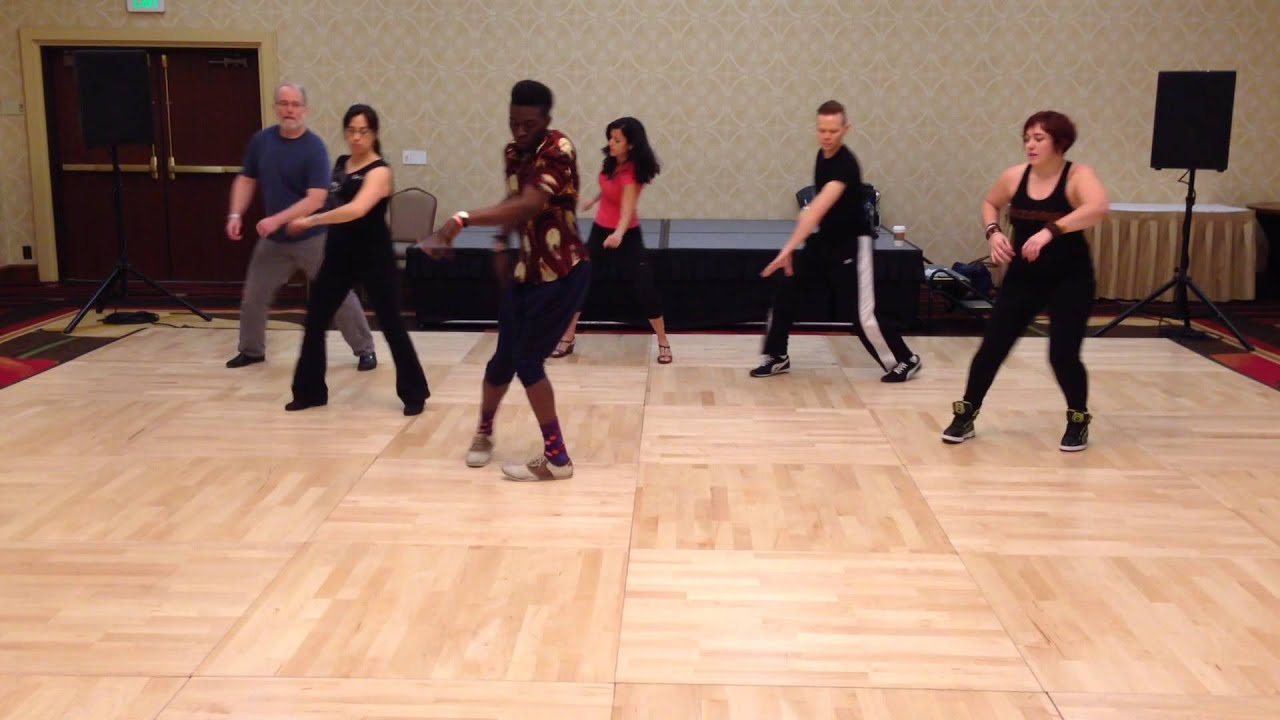 Afro House Workshop Demo with Samir at Seattle Salsa Congress 2014