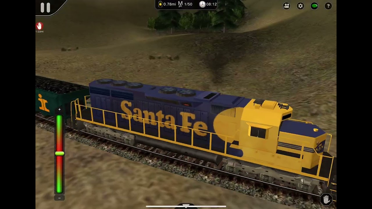 A slow malfunction with the train