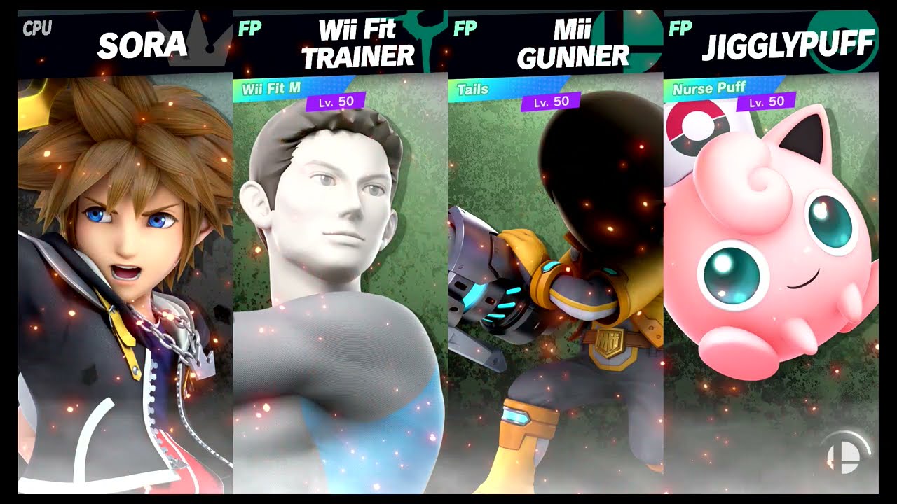 Super Smash Bros Ultimate Amiibo Fights – Sora & Co #40 Battle at Unova Pokemon League