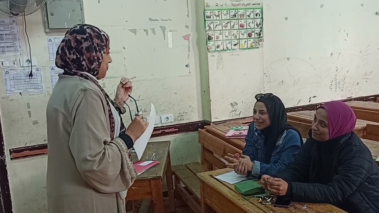 مناقشه معلمات التربية العملى الفرقة الثالثة رياض اطفال