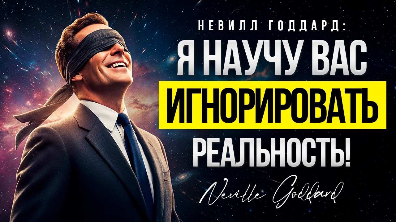 ПОЛНЫЙ КУРС: Как игнорировать реальность, чтобы ПОЛУЧИТЬ все? |  Невилл Годдард