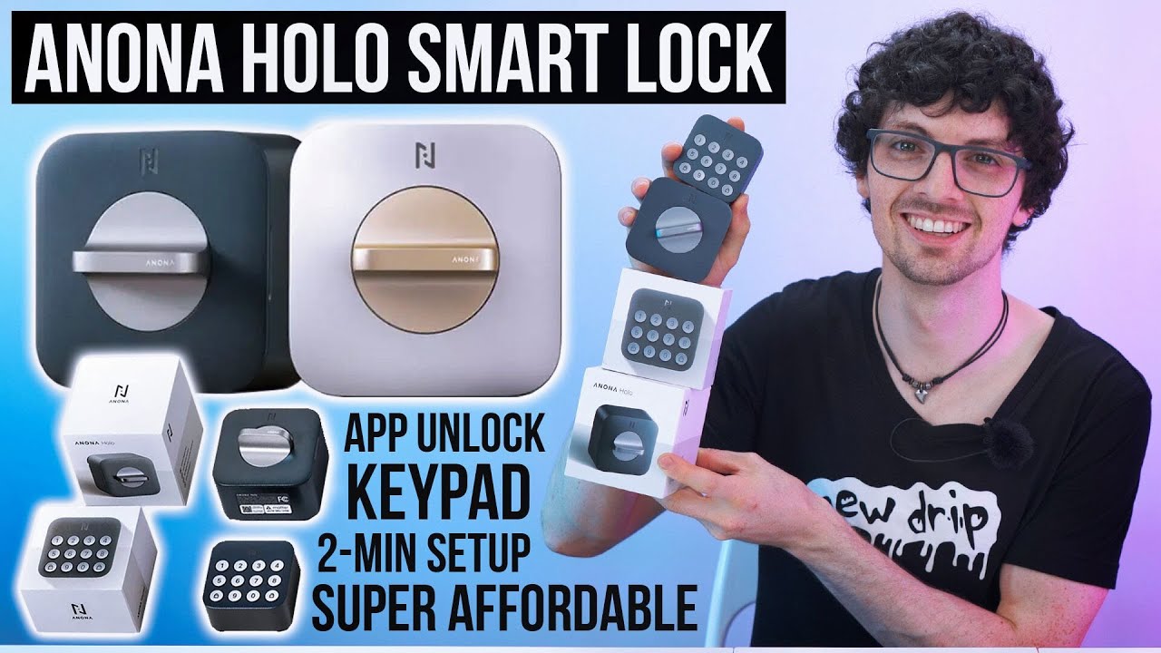 2024's Best Value Smart Lock! - Sleek/Fast/Precise - Anona Holo Review & Test (Early Bird Special)
