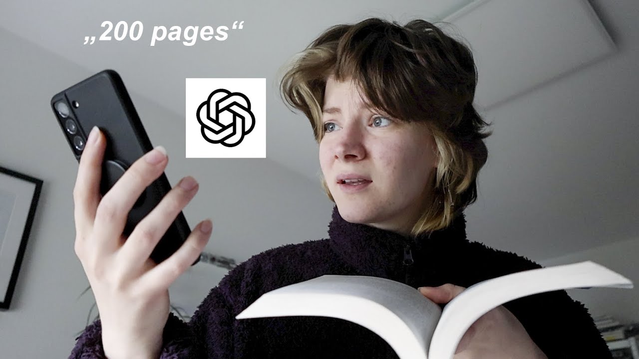 ChatGPT entscheidet 1 WOCHE lang wie viel ich lese 😰⏱️📖