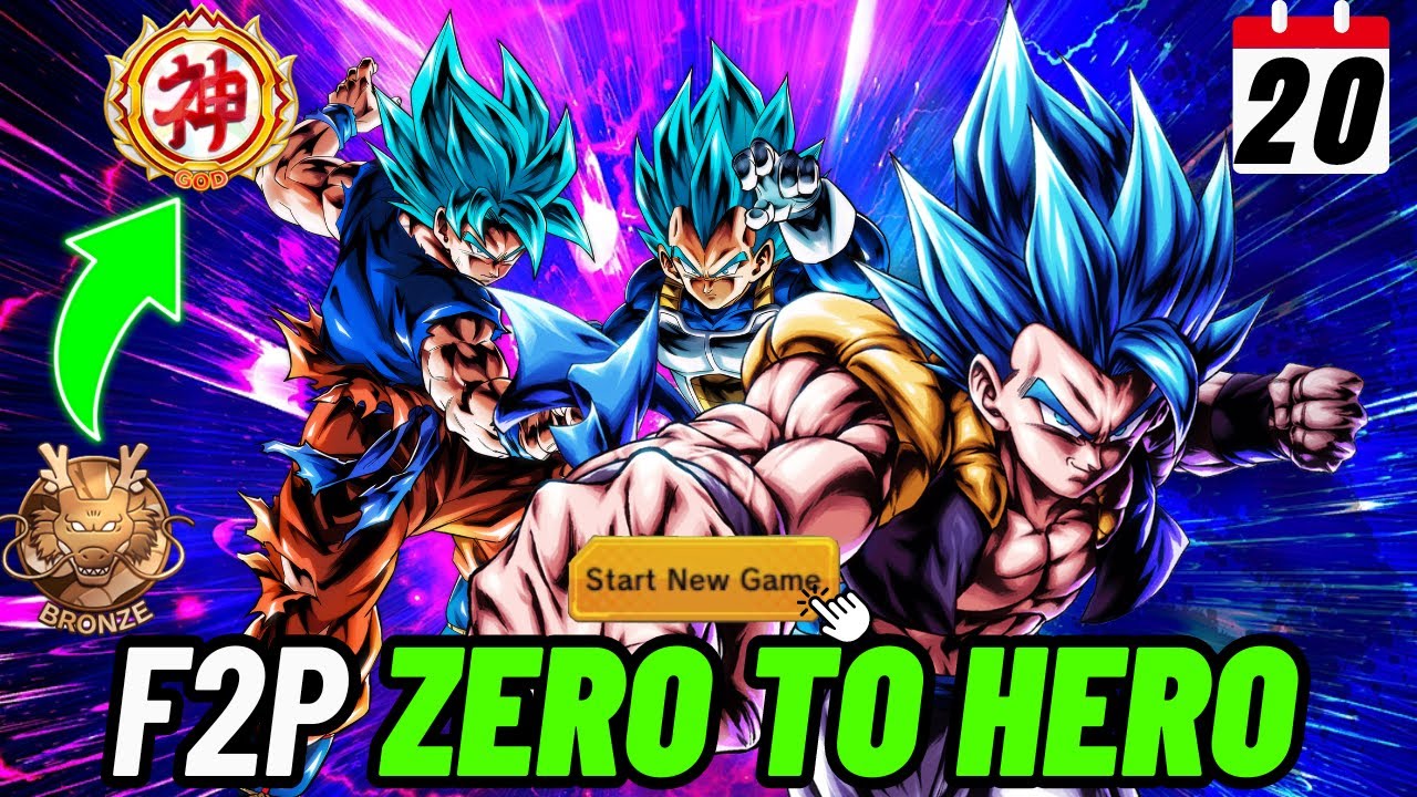 WE PULL OUR BEST UNIT! Starting A FREE To Play Account ZERO To Hero Day 20 (Dragon Ball Legends)