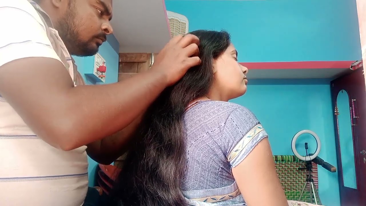 HAIR cranking and Nitpicking by my husband @nupurkuiry