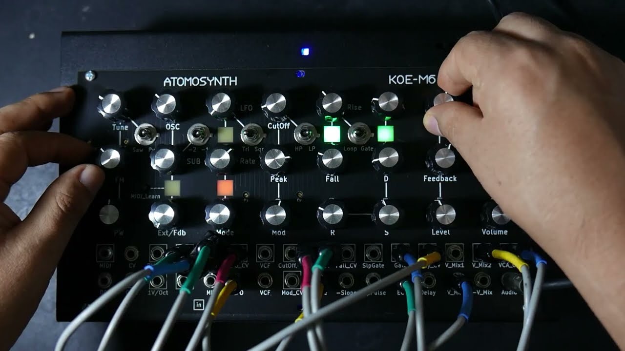 AtomoSynth Koe M6 Mumbling patch #3