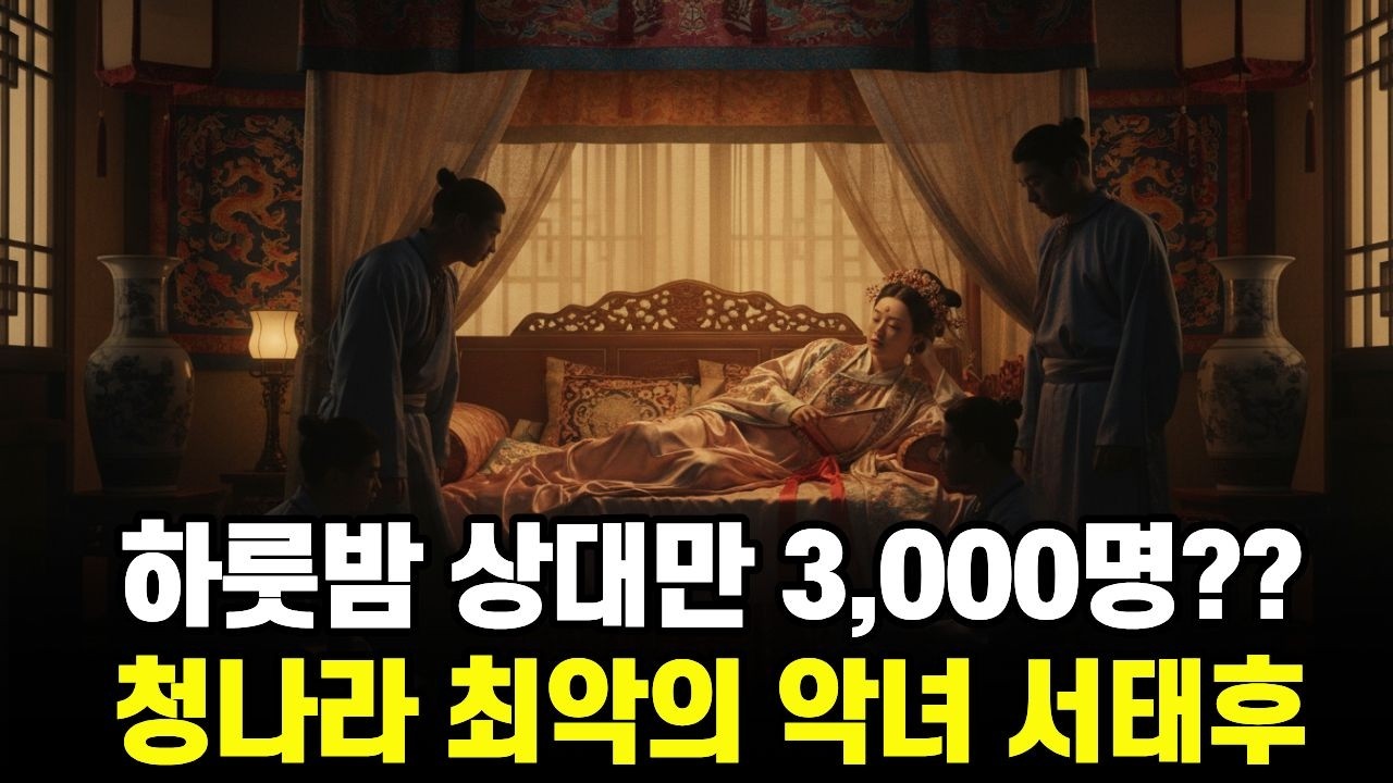 청나라 궁궐을 뒤흔든 악녀? 서태후 사생활 논란의 진짜이야기
