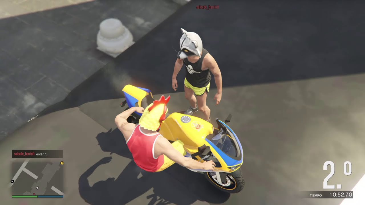 MI PROPIO PARKOUR DE MOTOS! PARKOUR GTA 5